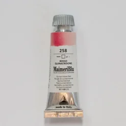 Pigment^Maimeri Blu 12ml 258 Quinacridone Red - Little Painter Art | Exploring the Endless Possibilities of Art