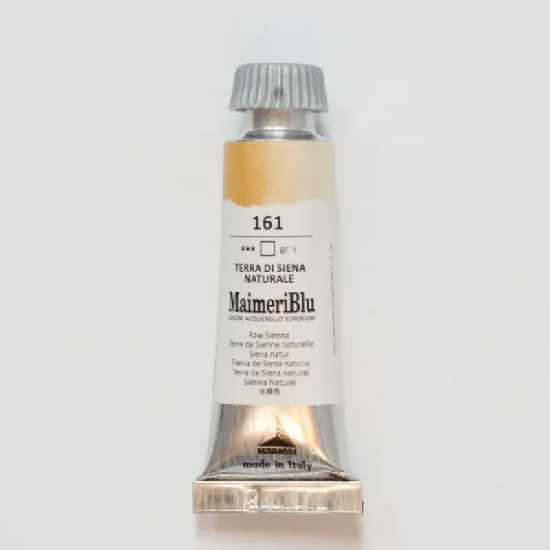 Pigment^Maimeri Blu 12ml 161 Raw Sienna - Little Painter Art | Exploring the Endless Possibilities of Art