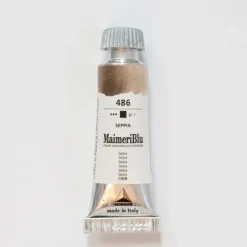 Pigment^Maimeri Blu 12ml 486 Sepia - Little Painter Art | Exploring the Endless Possibilities of Art