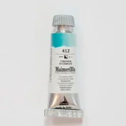 Pigment^Maimeri Blu 12ml 412 Turquoise Cobalt - Little Painter Art | Exploring the Endless Possibilities of Art