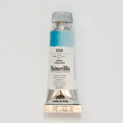 Pigment^Maimeri Blu 12ml 350 Turquoise Green - Little Painter Art | Exploring the Endless Possibilities of Art