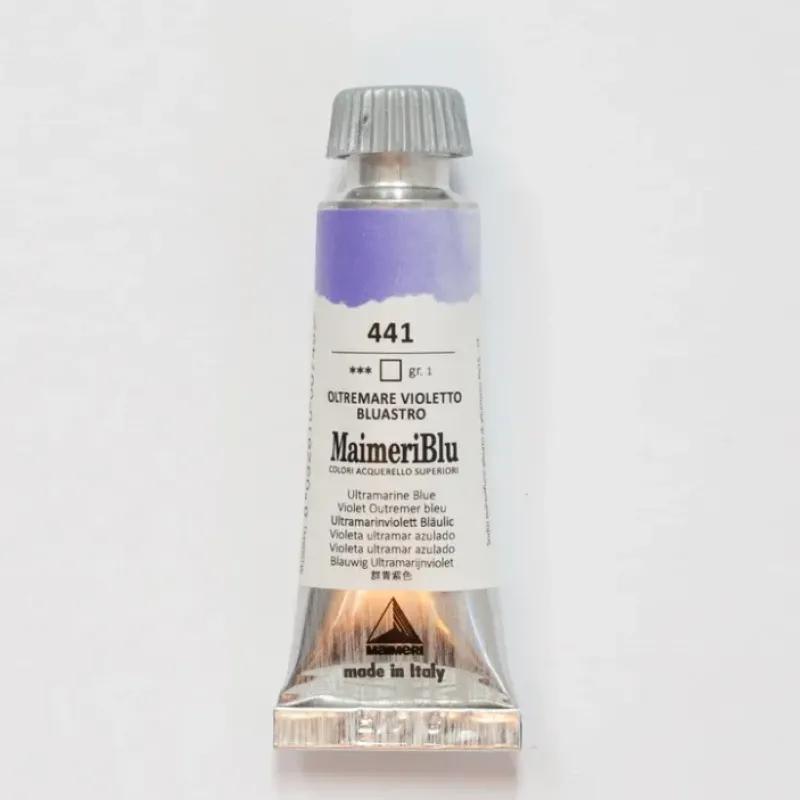 Pigment^Maimeri Blu 12ml 441 Ultramarine Blue - Little Painter Art | Exploring the Endless Possibilities of Art