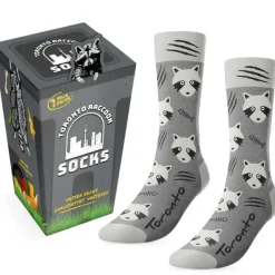 Shop All^Main & Local Toronto Raccoon Socks in Trash Bin - Little Painter Art | Exploring the Endless Possibilities of Art