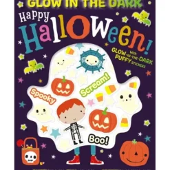 Hot^Make Believe Ideas Halloween Activity Book - Glow in the Dark Puffy Stickers - Little Painter Art | Exploring the Endless Possibilities of Art