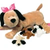 Shop All^Manhattan Toy Nursing Nana Dog & Pups Plush Toy Set - Little Painter Art | Exploring the Endless Possibilities of Art