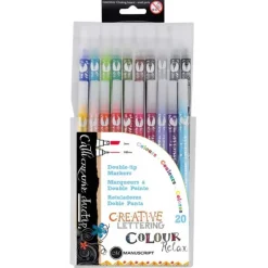 Shop All^Manuscript Callicreative Duotip Double-Tip Markers - Little Painter Art | Exploring the Endless Possibilities of Art