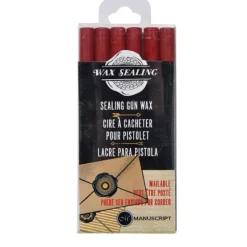 Shop All^Manuscript Sealing Gun Wax Set of 6 - Red - Little Painter Art | Exploring the Endless Possibilities of Art