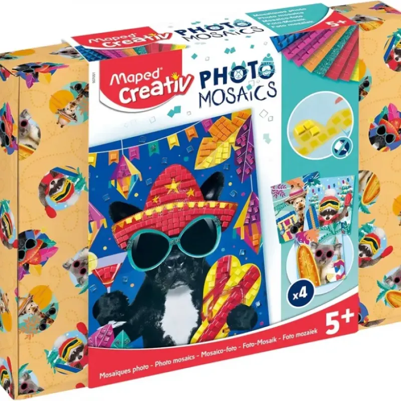 Shop All^Maped Creativ Photo Mosaics Kit - Adventure Animals - Little Painter Art | Exploring the Endless Possibilities of Art