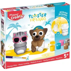 Brush^Maped Creativ Plaster Friends - Plaster Characters for Painting - Summer - Little Painter Art | Exploring the Endless Possibilities of Art