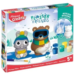 Brush^Maped Creativ Plaster Friends - Plaster Characters for Painting - Winter - Little Painter Art | Exploring the Endless Possibilities of Art