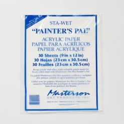 Shop All^Masterson Sta-Wet Painters Pal Paper Refill Pack of 30 Sheets - Little Painter Art | Exploring the Endless Possibilities of Art