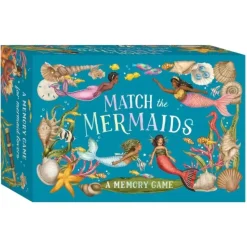 Shop All^Match the Mermaids Memory Game by Jessica Roux & Emily Hawkins - Little Painter Art | Exploring the Endless Possibilities of Art
