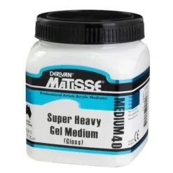 Brush^Matisse Acrylic Medium MM40 Super Heavy Gel Medium (Gloss Medium) - Little Painter Art | Exploring the Endless Possibilities of Art