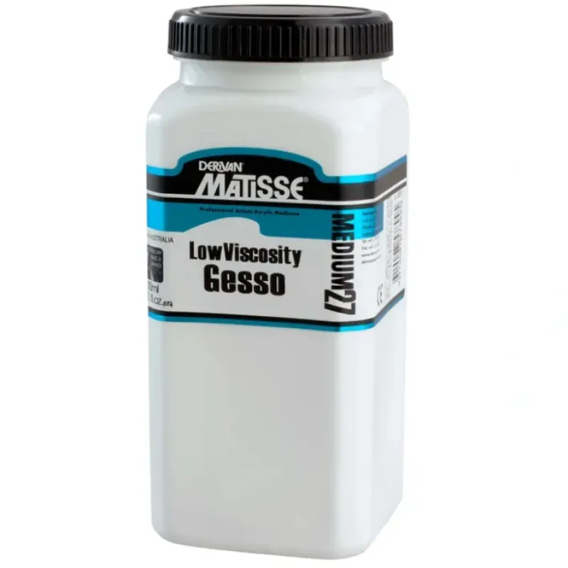 Brush^Matisse Acrylic Medium MM27 Low Viscosity Gesso - Little Painter Art | Exploring the Endless Possibilities of Art