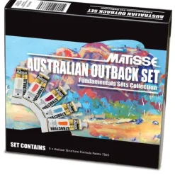 Shop All^Matisse Structure Australian outback set 5x75ml - Little Painter Art | Exploring the Endless Possibilities of Art