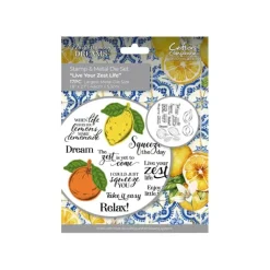 Shop All^Mediterranean Dreams Stamp & Die - Live Your Zest Life - Little Painter Art | Exploring the Endless Possibilities of Art