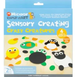 Hot^Micador Early stART Sensory Creating Set - Crazy Creatures - Little Painter Art | Exploring the Endless Possibilities of Art