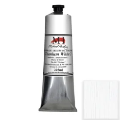 Shop All^Michael Harding Handmade Artists Oil Colour - Titanium White 2 - 225ml Tubes - Little Painter Art | Exploring the Endless Possibilities of Art