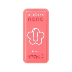 Shop All^Midori D-Clips Nano Paper Clips - Flower - Little Painter Art | Exploring the Endless Possibilities of Art