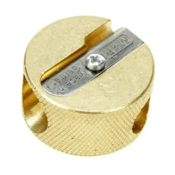 Shop All^M+R 2-Hole Round Brass Sharpener - Little Painter Art | Exploring the Endless Possibilities of Art