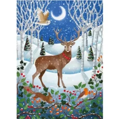 Hot^Museums & Galleries Boxed Holiday Cards 8pk Winter Woods - Little Painter Art | Exploring the Endless Possibilities of Art