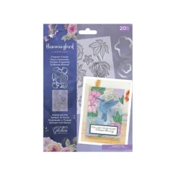 Shop All^Nature's Garden Hummingbird Stamp and Die Fragrant Florals - Little Painter Art | Exploring the Endless Possibilities of Art