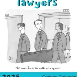 Hot^Nelson Line 2025 Wall Calendar - Cartoon Lawyers - Little Painter Art | Exploring the Endless Possibilities of Art