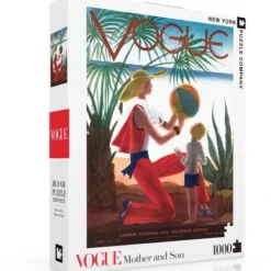 Shop All^New York Puzzle 1000pc - Mother & Son - Little Painter Art | Exploring the Endless Possibilities of Art