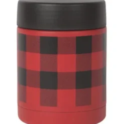 Shop All^Now Designs Stainless Steel Food Jar - Buffalo Plaid - Little Painter Art | Exploring the Endless Possibilities of Art