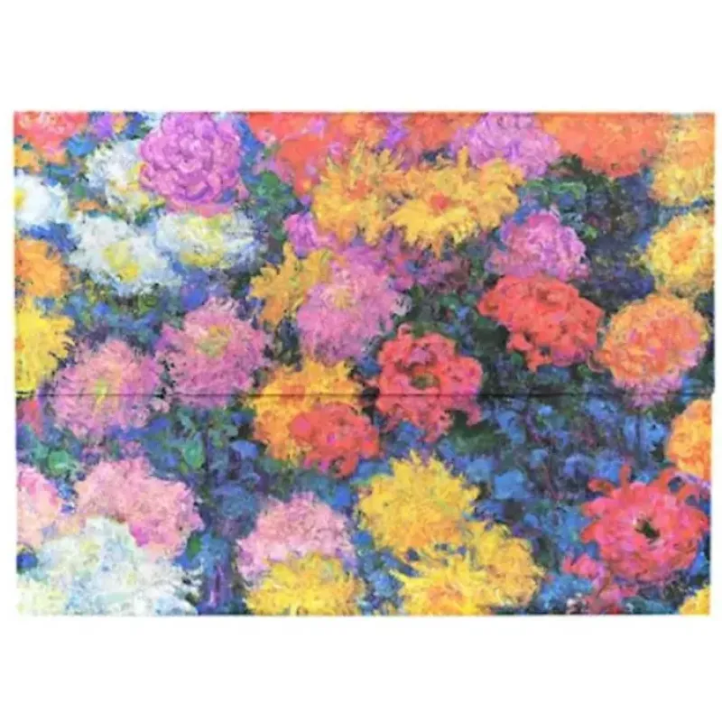 Hot^Paperblanks Document Folder - Monets Chrysanthemums - Little Painter Art | Exploring the Endless Possibilities of Art