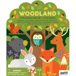 Hot^Petit Collage Woodland Colouring Book & Stickers - Little Painter Art | Exploring the Endless Possibilities of Art