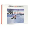 Hot^Pomegranate Holiday Cards 12pk B. Kliban: CatSkating - Little Painter Art | Exploring the Endless Possibilities of Art