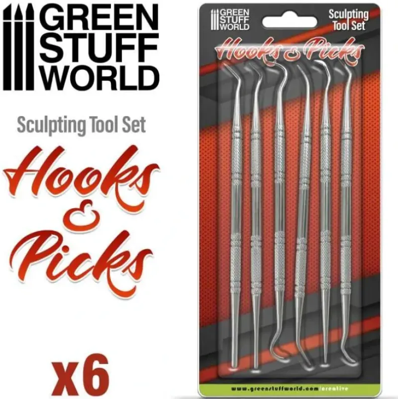 6x Hook and Pick Tool Set - Little Painter Art | Exploring the Endless Possibilities of Art| Shop All